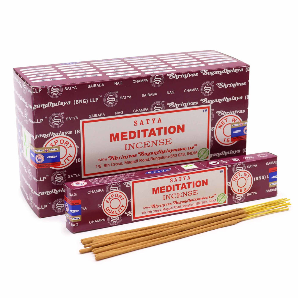 Satya Incense 15gm Sticks for Meditation and Home Fragrance