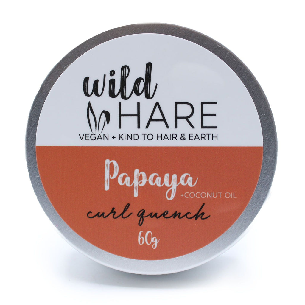 Wild Hare Solid Shampoo 60g Pappaya for Refreshing Hair Care