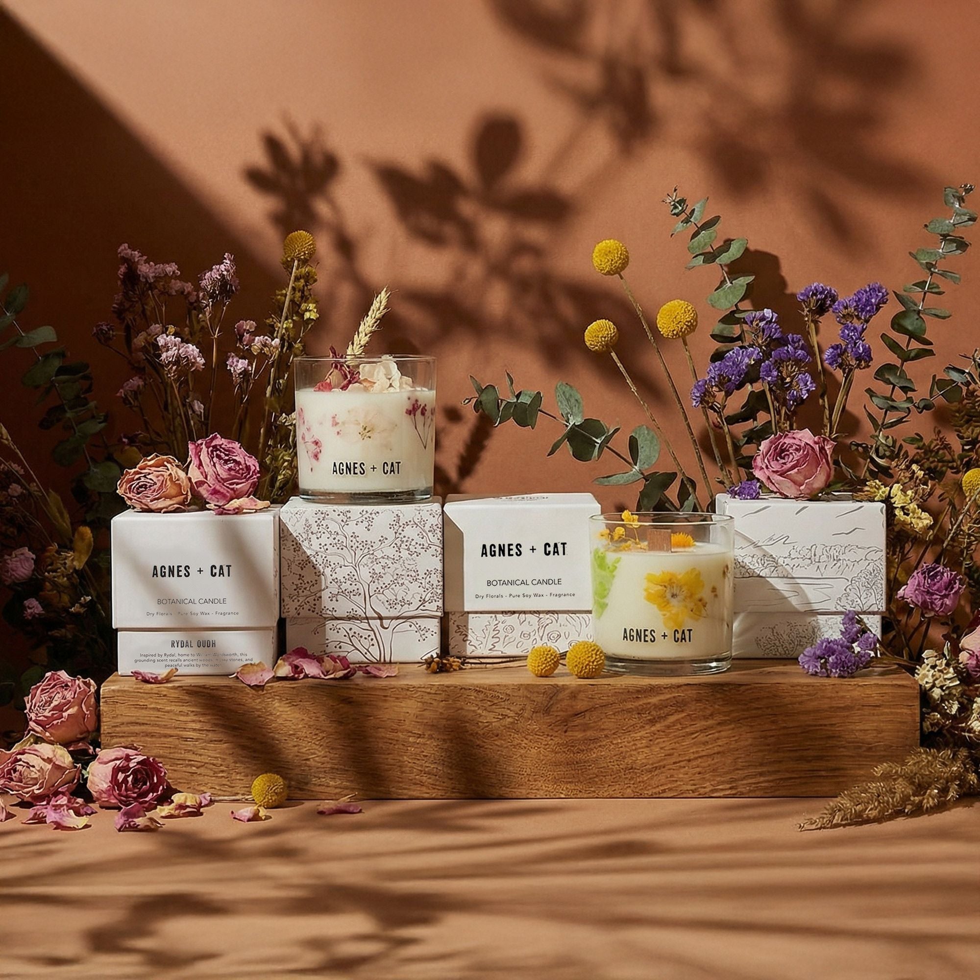 Agnes + Cat Botanical Soy Wax Candle - Fell Berry