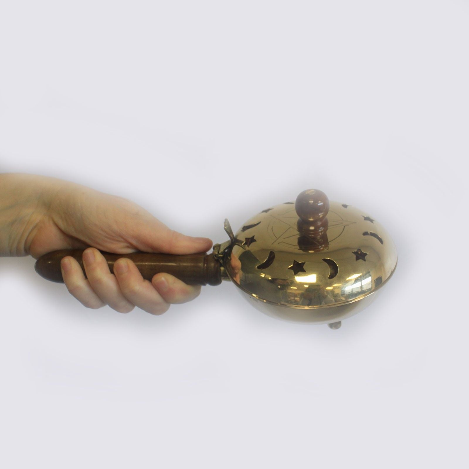 Pentagram Incense Butler for Rituals and Home Fragrance Use Today