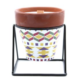 Agnes + Cat Geranium Herb Garden Candles for Uplifting Aromas