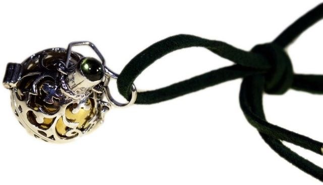 Silver Angel Bell Romance 18mm with Charming Design