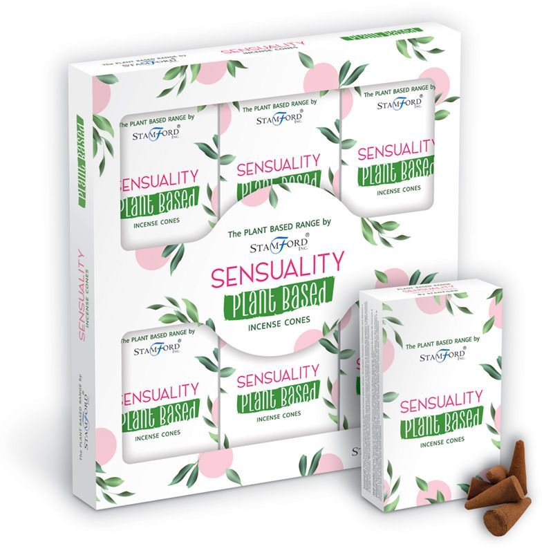 Plant Based Incense Cones for Sensuality Aromatic Experience