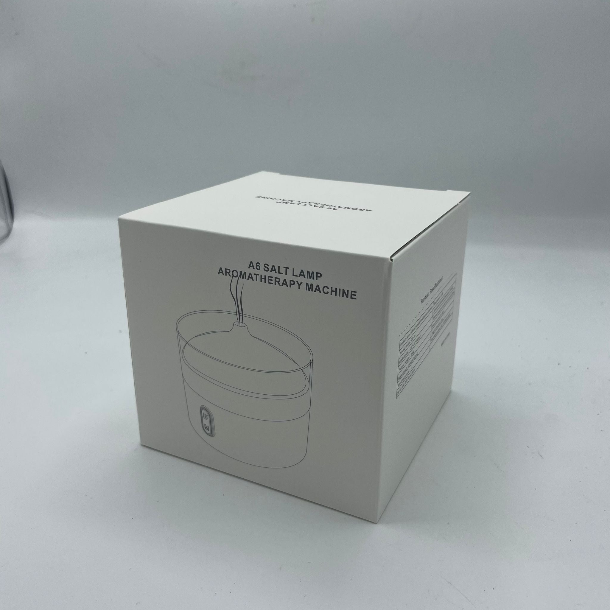 Himalayan Salt Aroma Diffuser Night Light with USB C Flame Effect