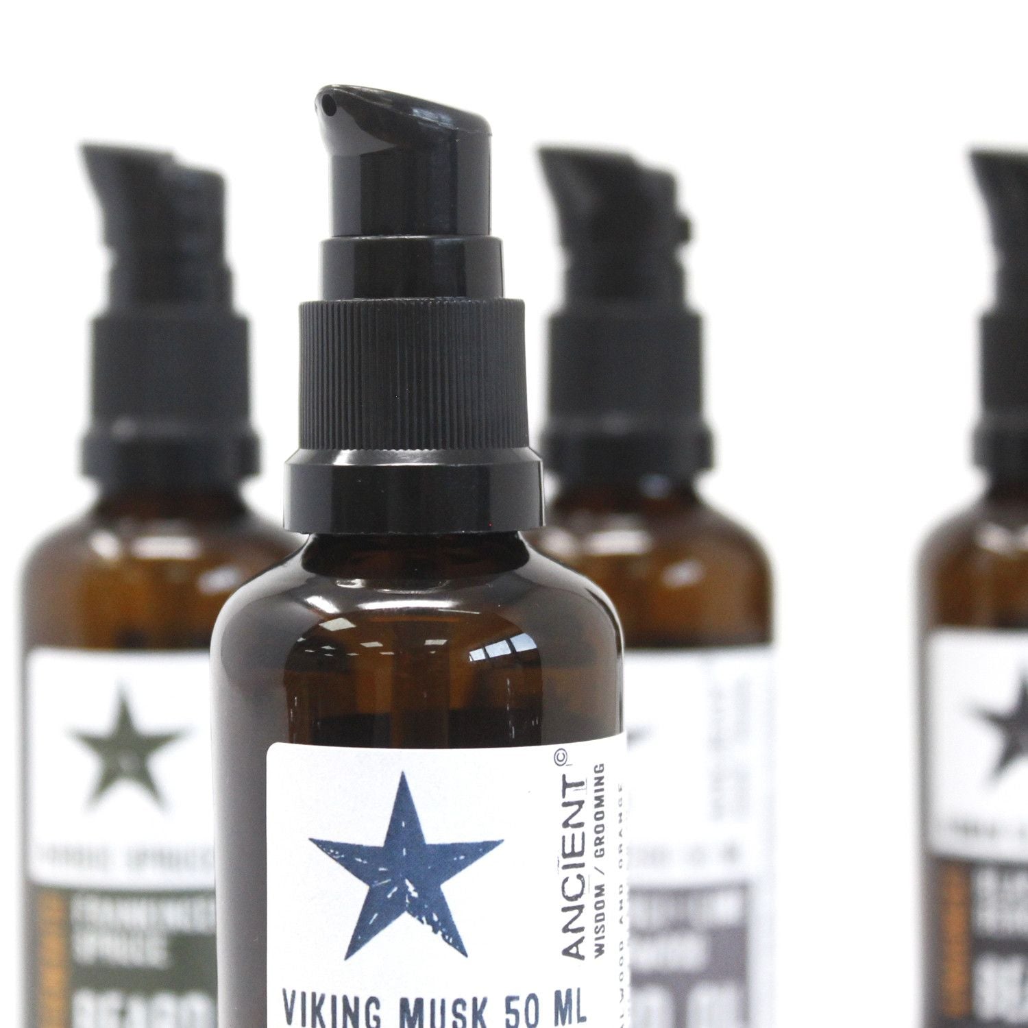 50ml Viking Musk Beard Oil with Orange and Sandalwood Essence