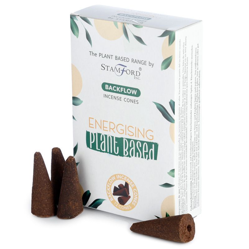 Energising Plant Based Backflow Incense Cones for Home Use