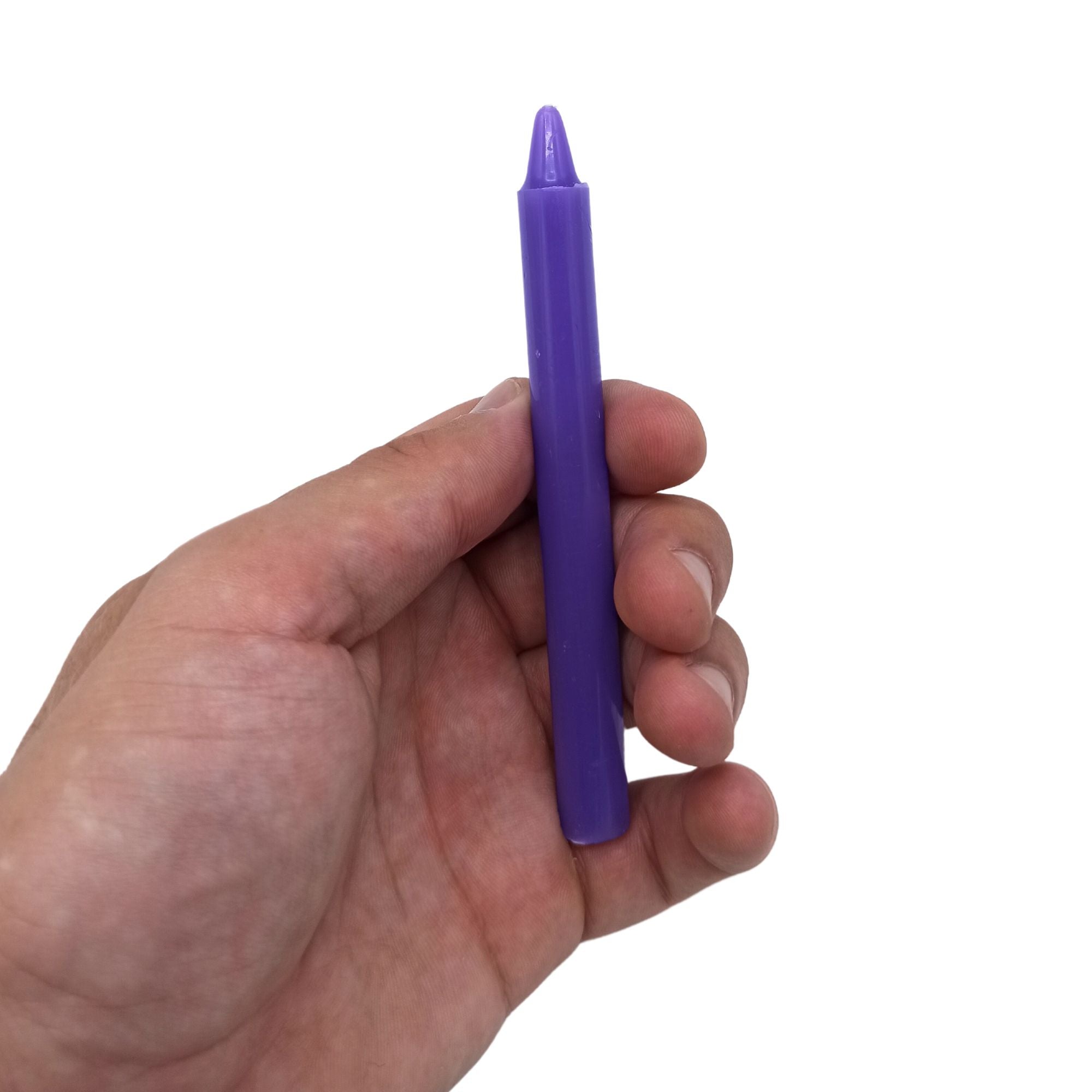 Manifest Magic Candles Pack of 12 in Violet for Crown Chakra