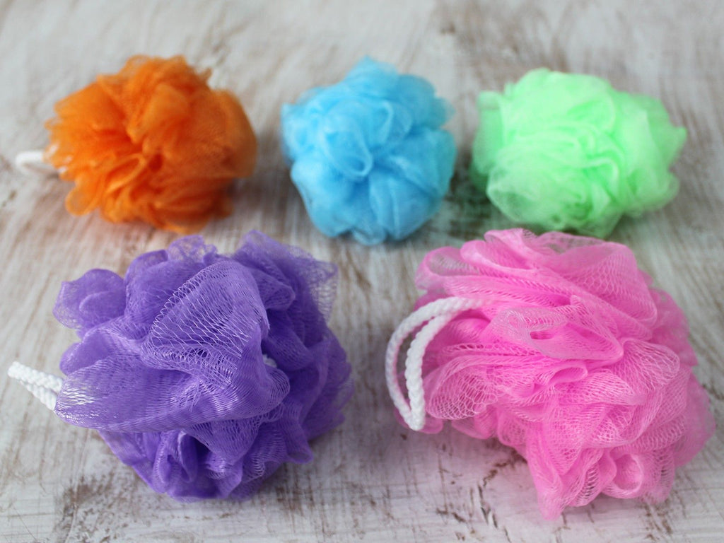 Classic Scrunchie 40gm Bath Scrunchies in Assorted Colours