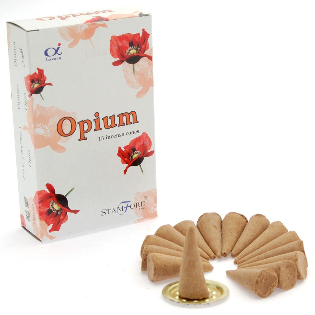 Opium Cones Stamford Premium Incense for Home Relaxation