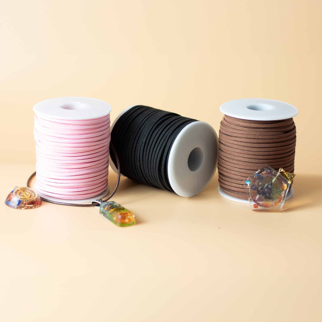Dark Brown 2.5mm Bulk Roll Pendant Cord 45m for Jewellery Making