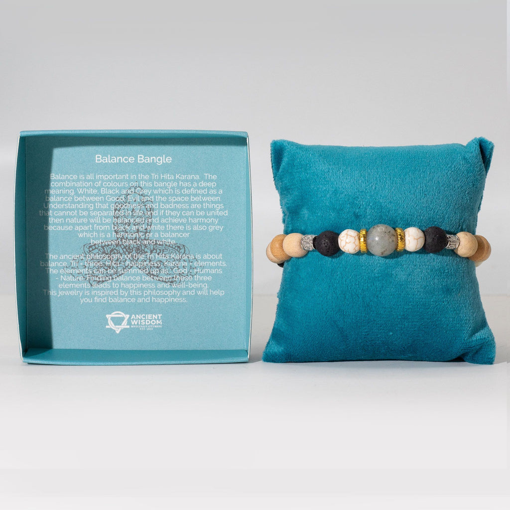 Tri Hita Karana Bangle for Balance Harmony and Stylish Elegance