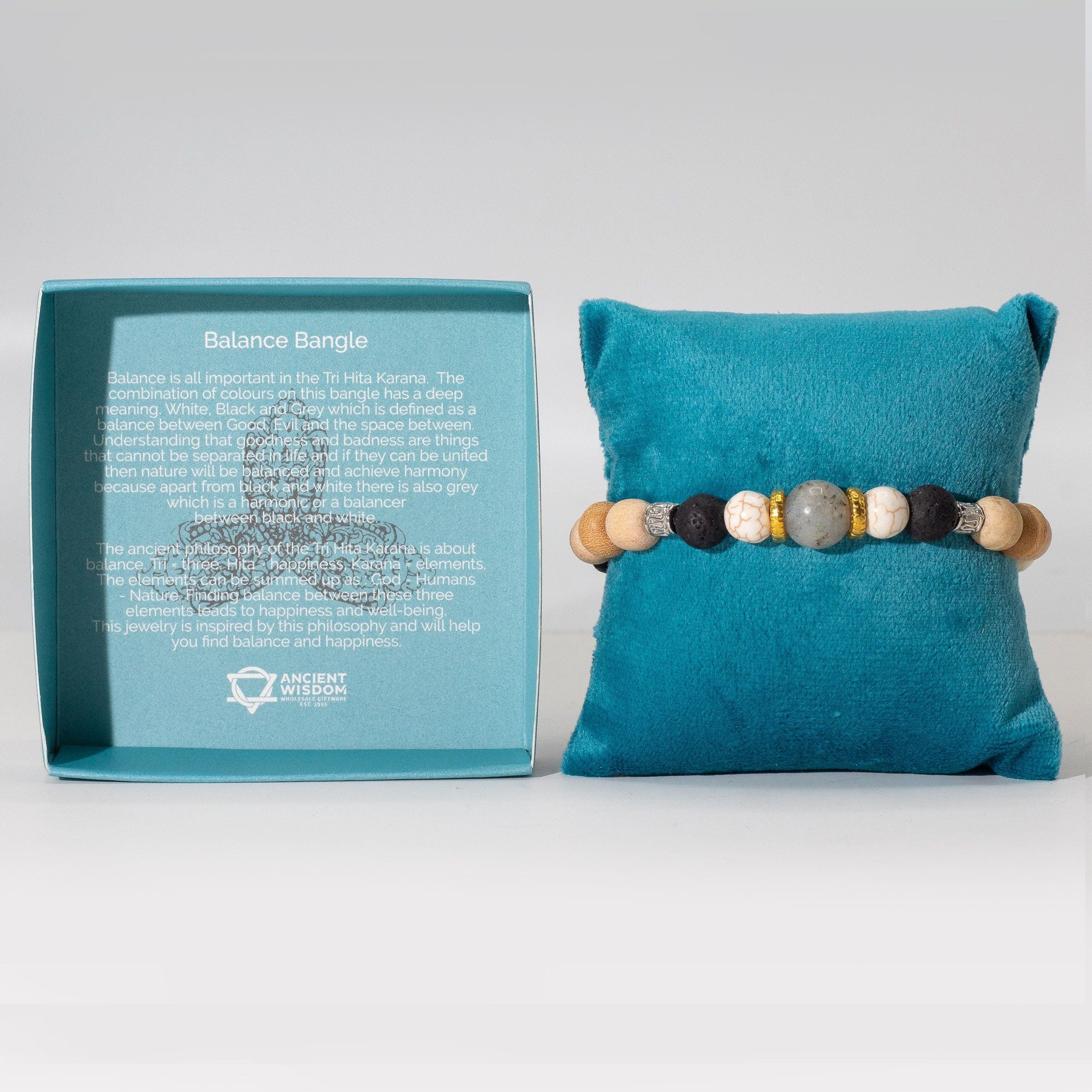 Tri Hita Karana Bangle for Balance Harmony and Stylish Elegance