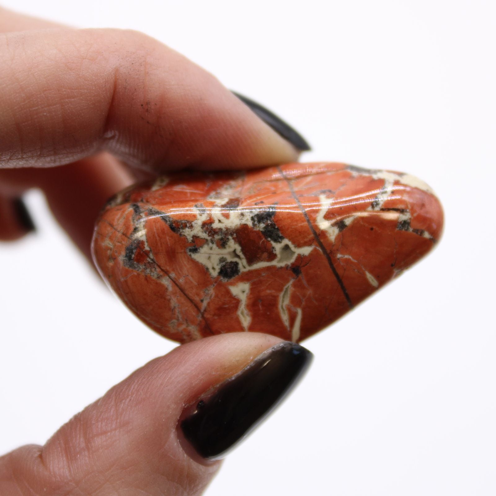 Medium African Tumble Stones Light Jasper Brecciated Gemstones