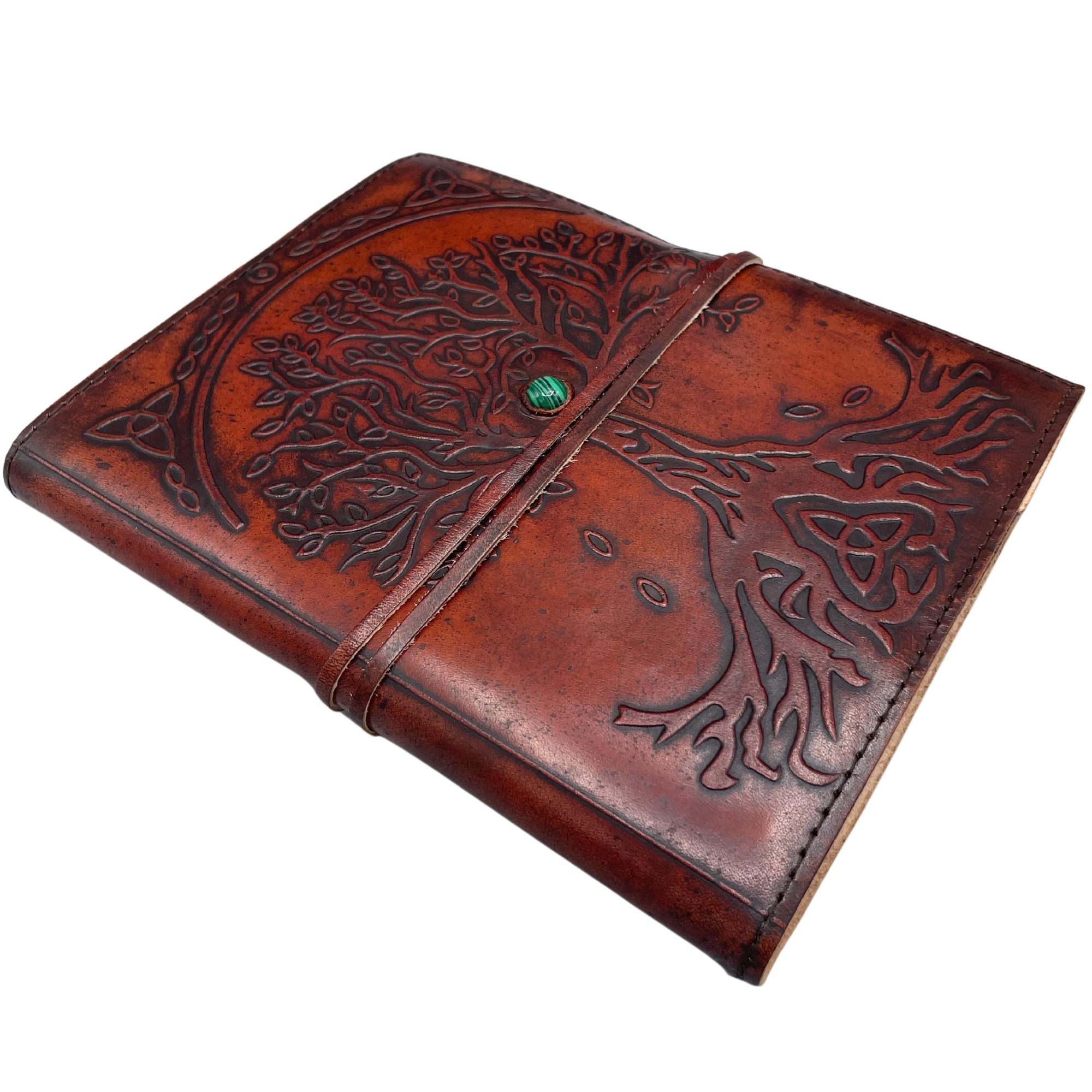 Large Tree of Life Leather Journal for Creative Writing and Art