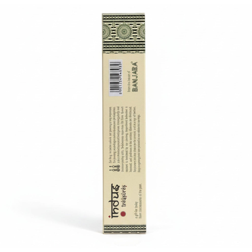 Indus Treasures Agarwood Incense Sticks 15g Pack for Serenity