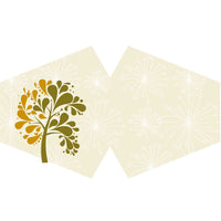 Reusable Fashion Face Covering - Golden Tree  (Adult)