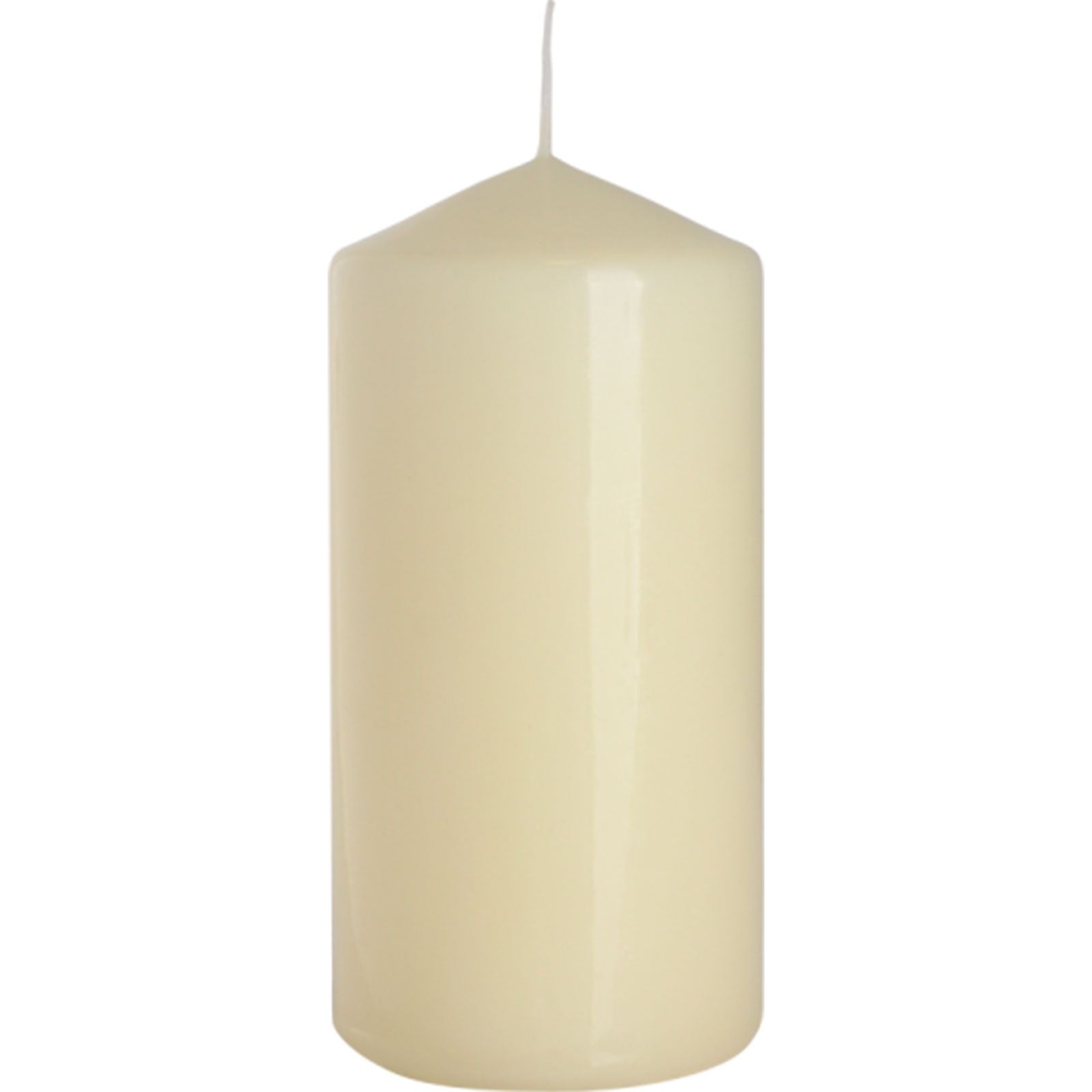 Ivory Pillar Candle 60x120mm with 38 Hours of Burning Time