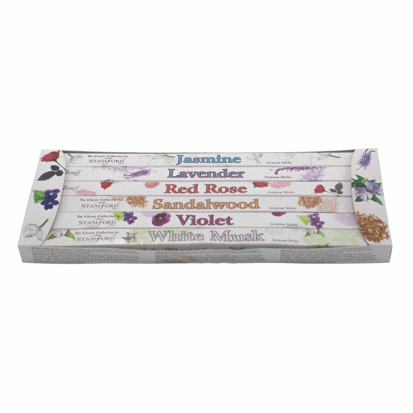 Stamford Gift Set Floral Incense Sticks for Home Fragrance Use