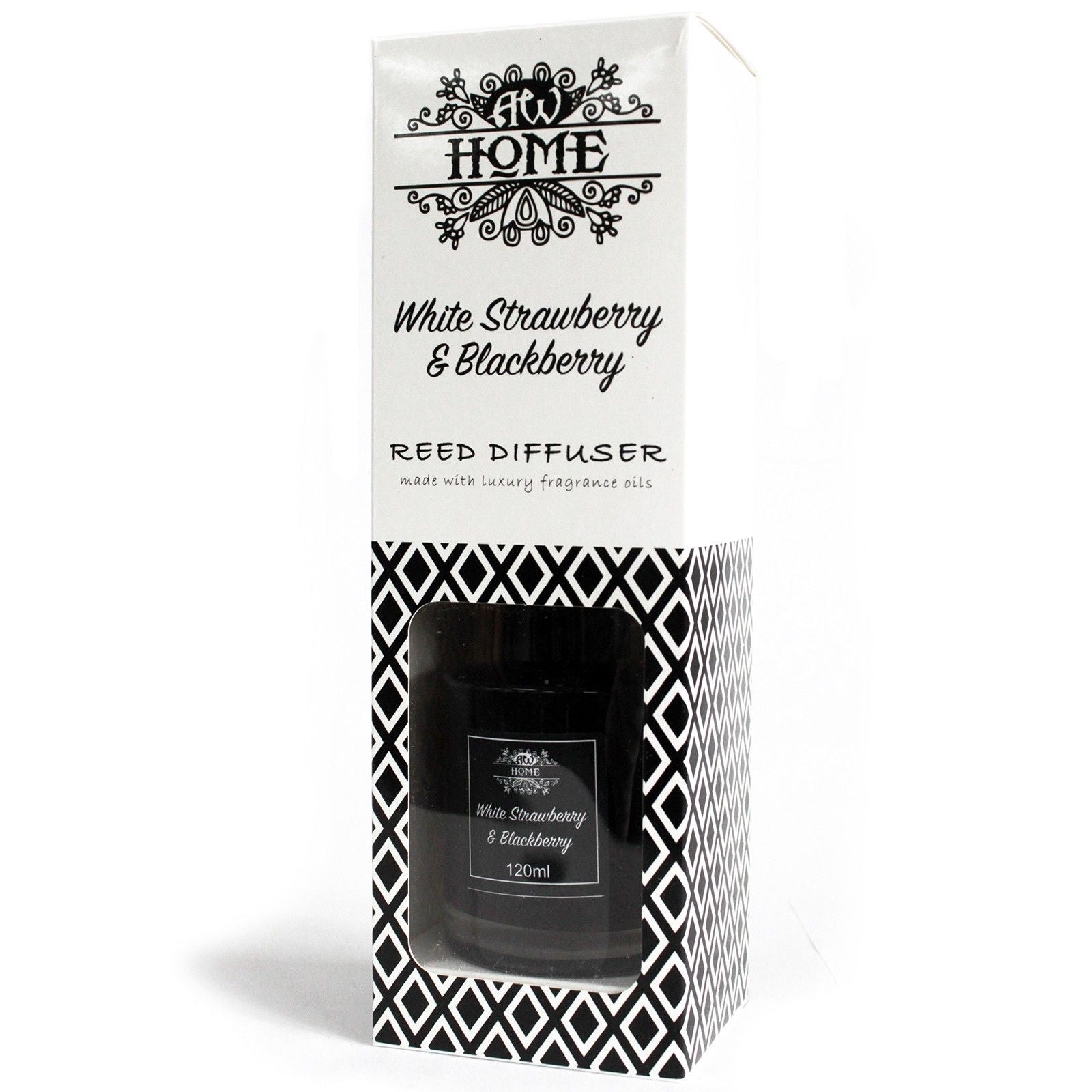 120ml Reed Diffuser with White Strawberry and Blackberry Aroma