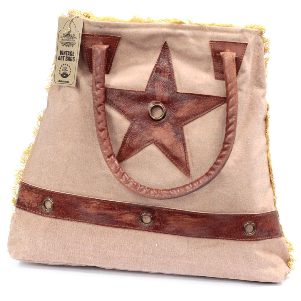 Vintage Bag Big Star with Spacious Design and Zipped Compartment