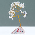 Rock Crystal Gemstone Tree 80 Stone Decorative Display