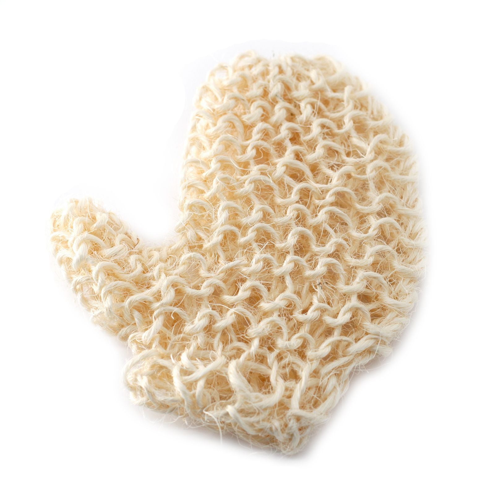 Sisal Sponge and Scrub Exfoliating Glove for Smooth Skin Care