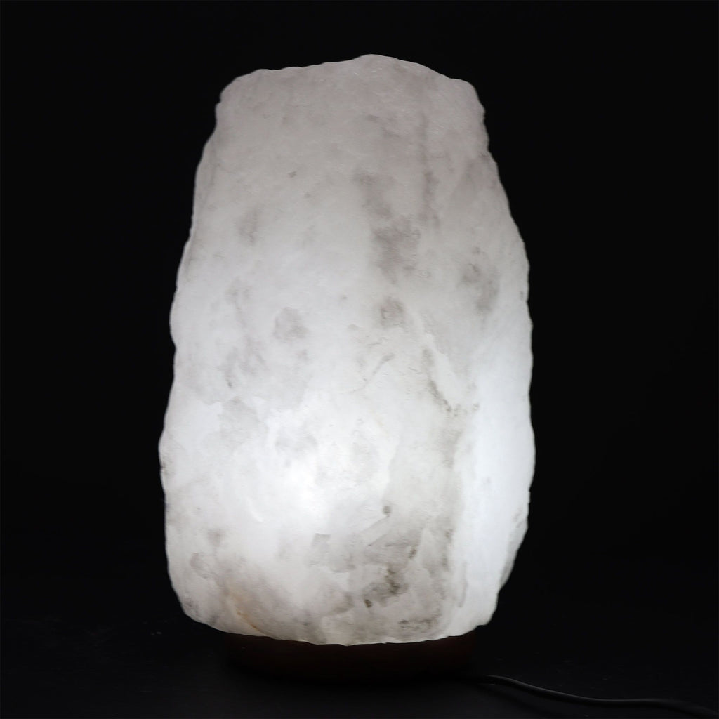 Crystal Rock Himalayan Salt Lamp with Base 8 to 10 Kilograms