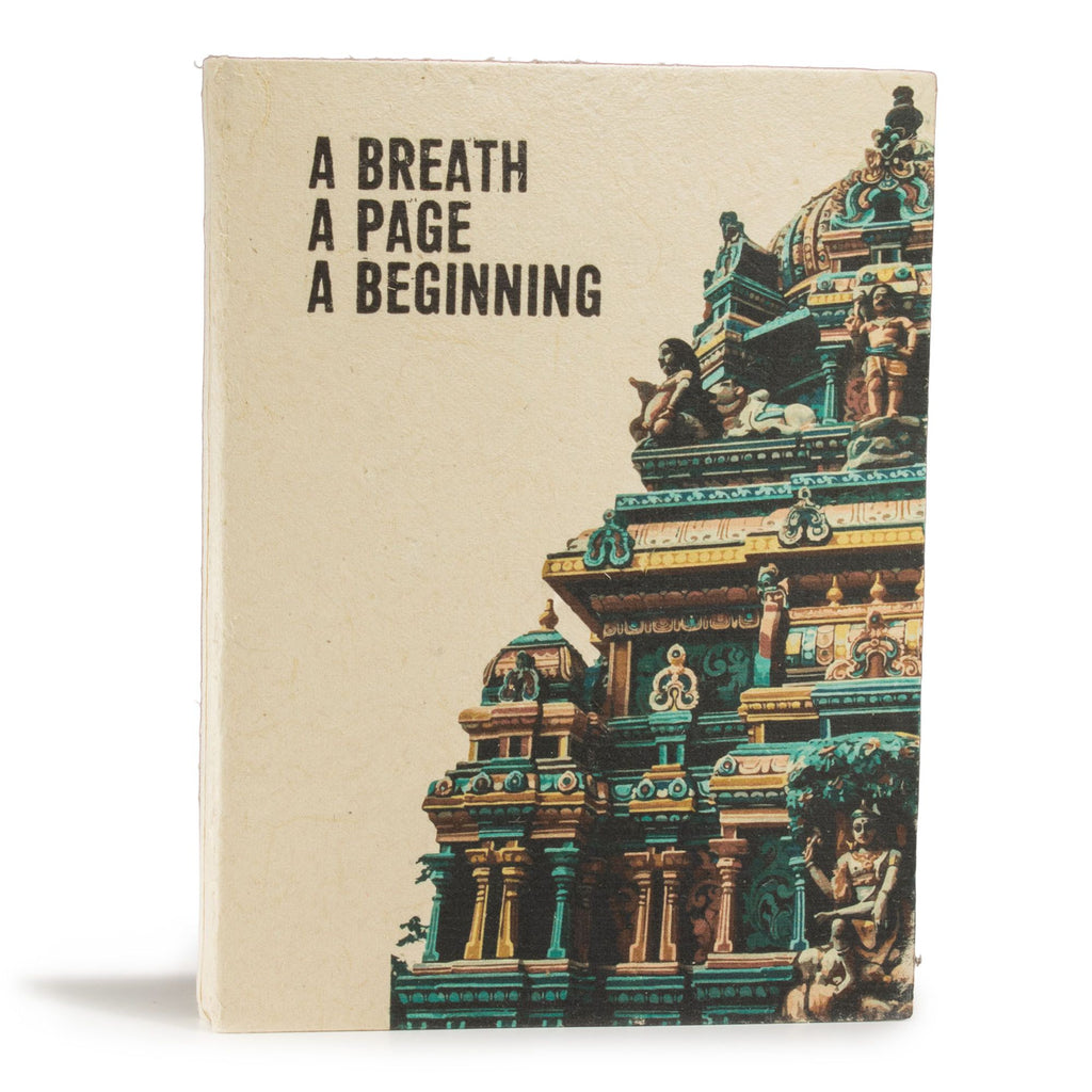 Lokta Inspiration Notebook A Breath Large 21x15cm for Writing