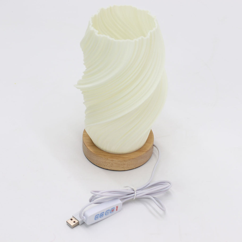 New Wave Lamp USB Cloud Twisted Design with 3 Brightness Settings