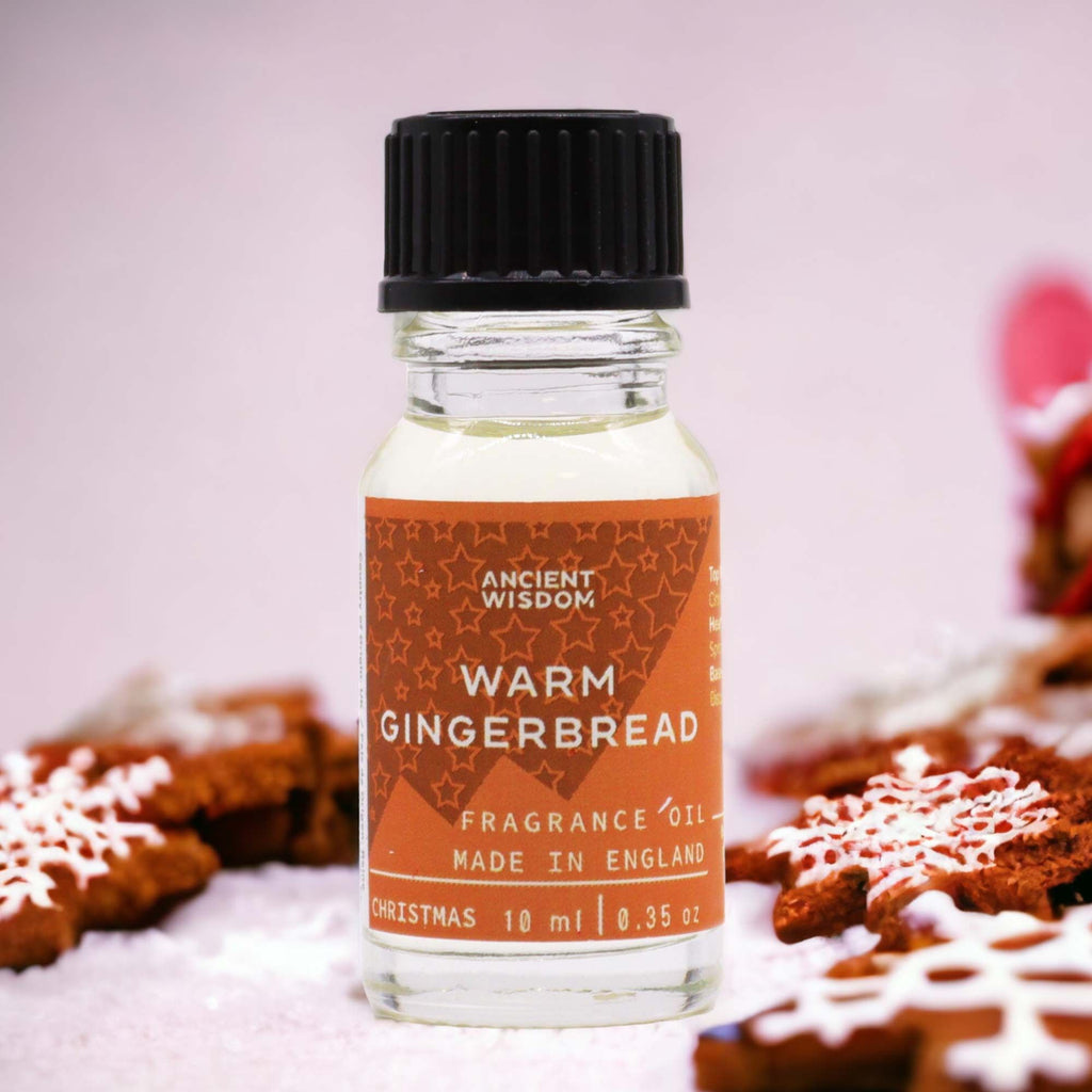 Warm Gingerbread Fragrance Oil 10ml for Creating Inviting Aromas