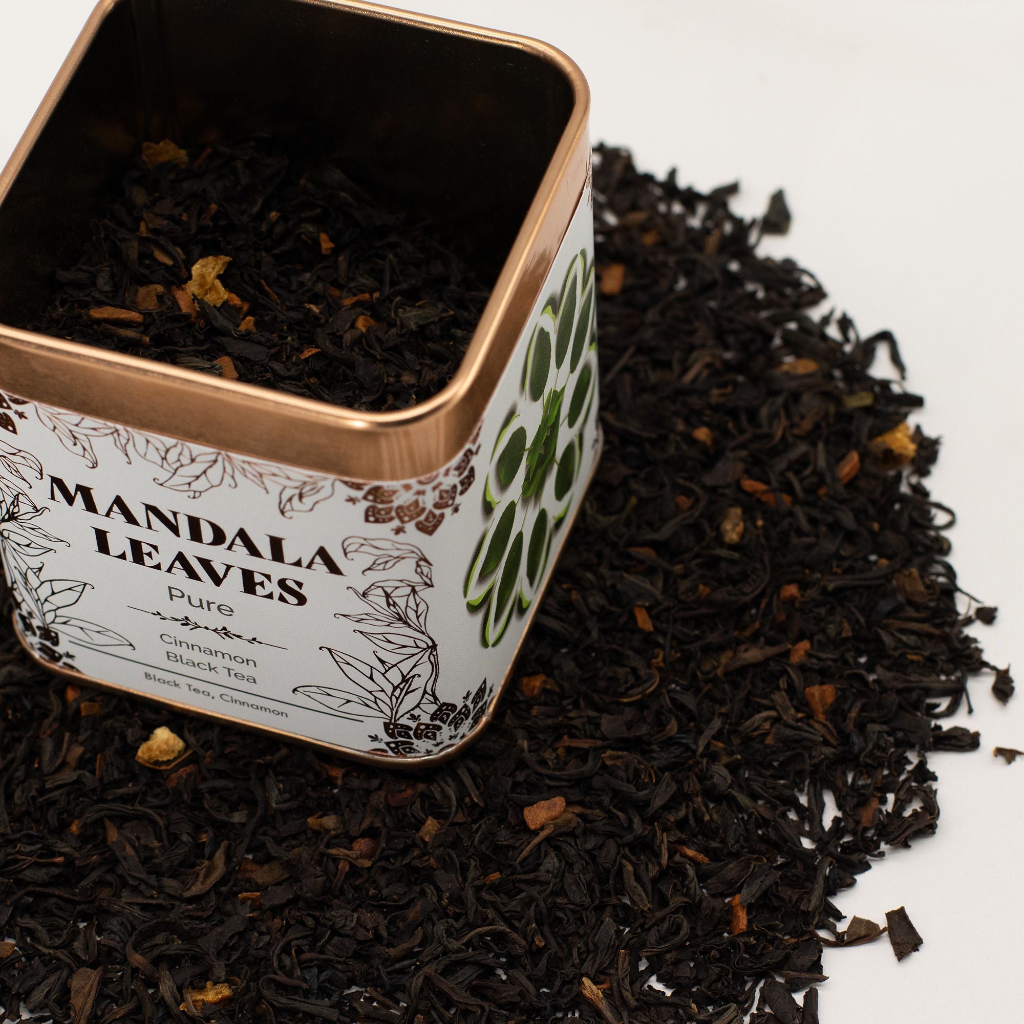 50g Narnaja Black Tea with Orange Peel for a Refreshing Taste