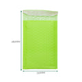 Vibrant Green Poly Bubble Envelope for Secure Deliveries
