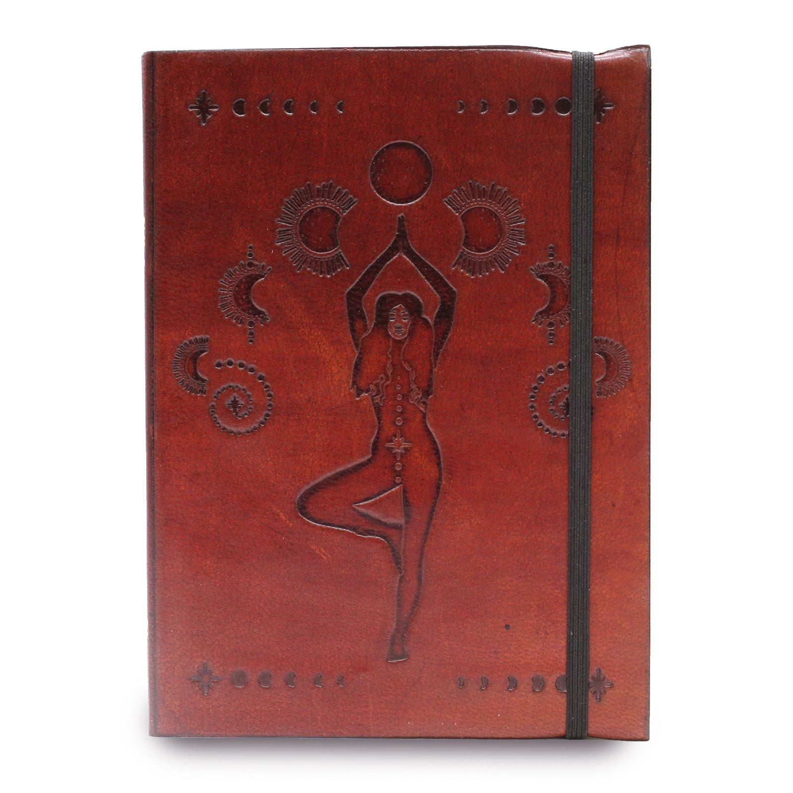 Cosmic Goddess Small Notebook with Strap for Creative Writing