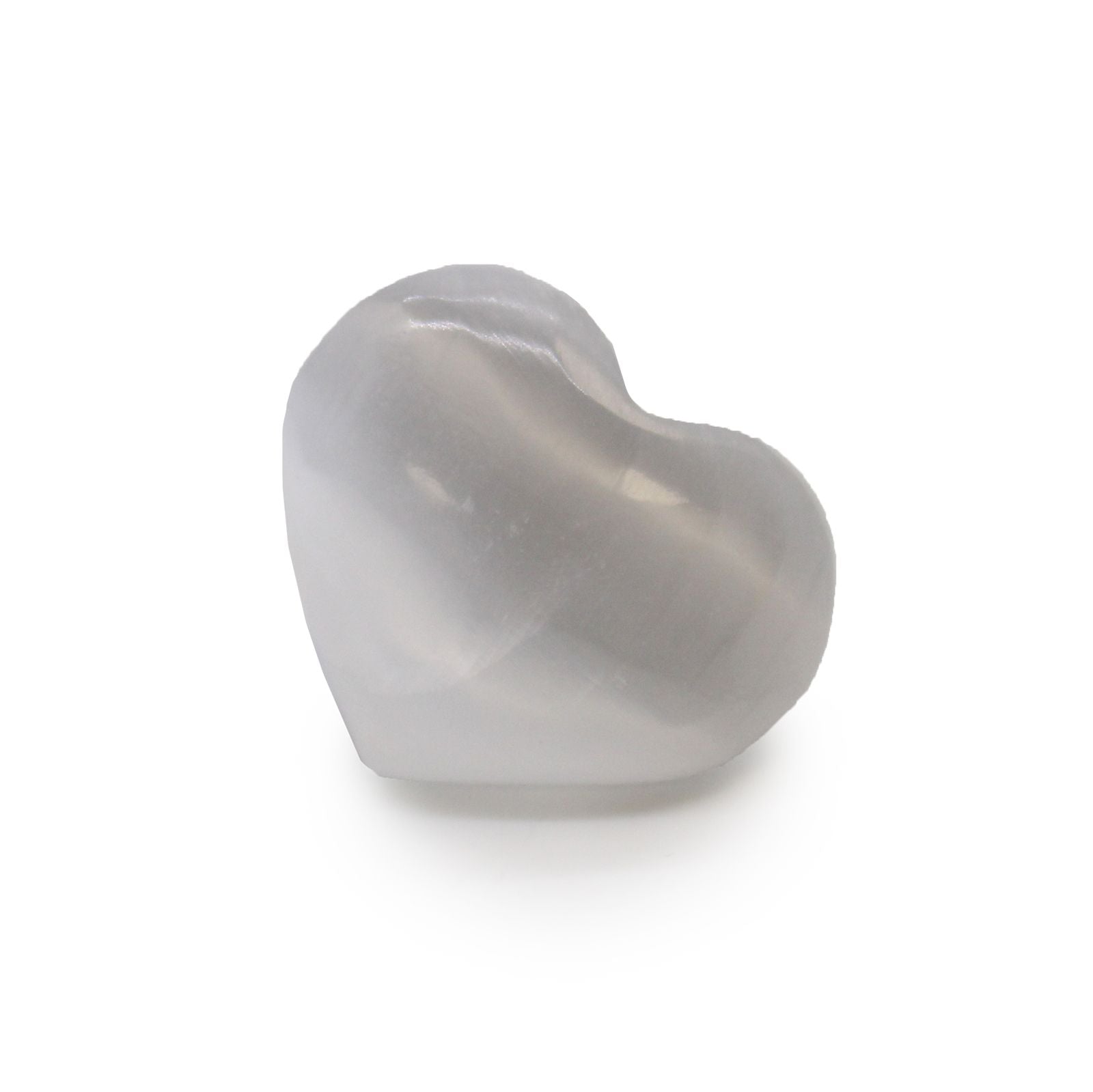Selenite Heart 3 to 4cm Decorative Crystal for Home Decor