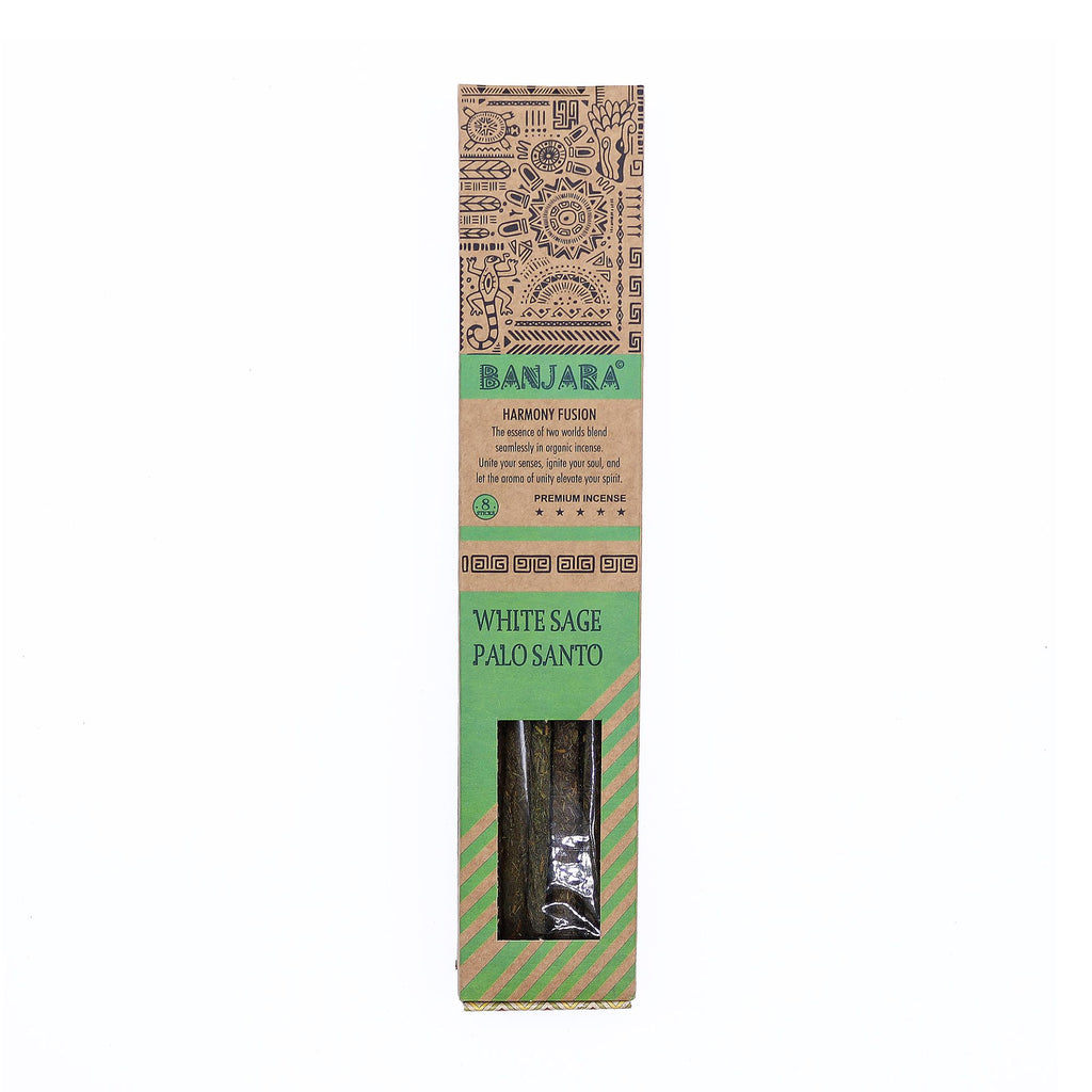 Banjara Palo Santo Smudge Sticks Set of 6 in Decorative Gift Box
