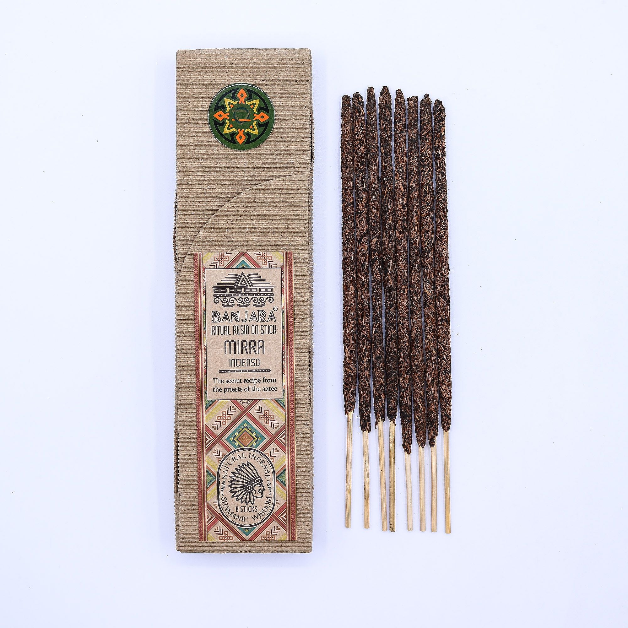 Ritual Resin on Stick Myrrh for Calm Clarity and Reflection