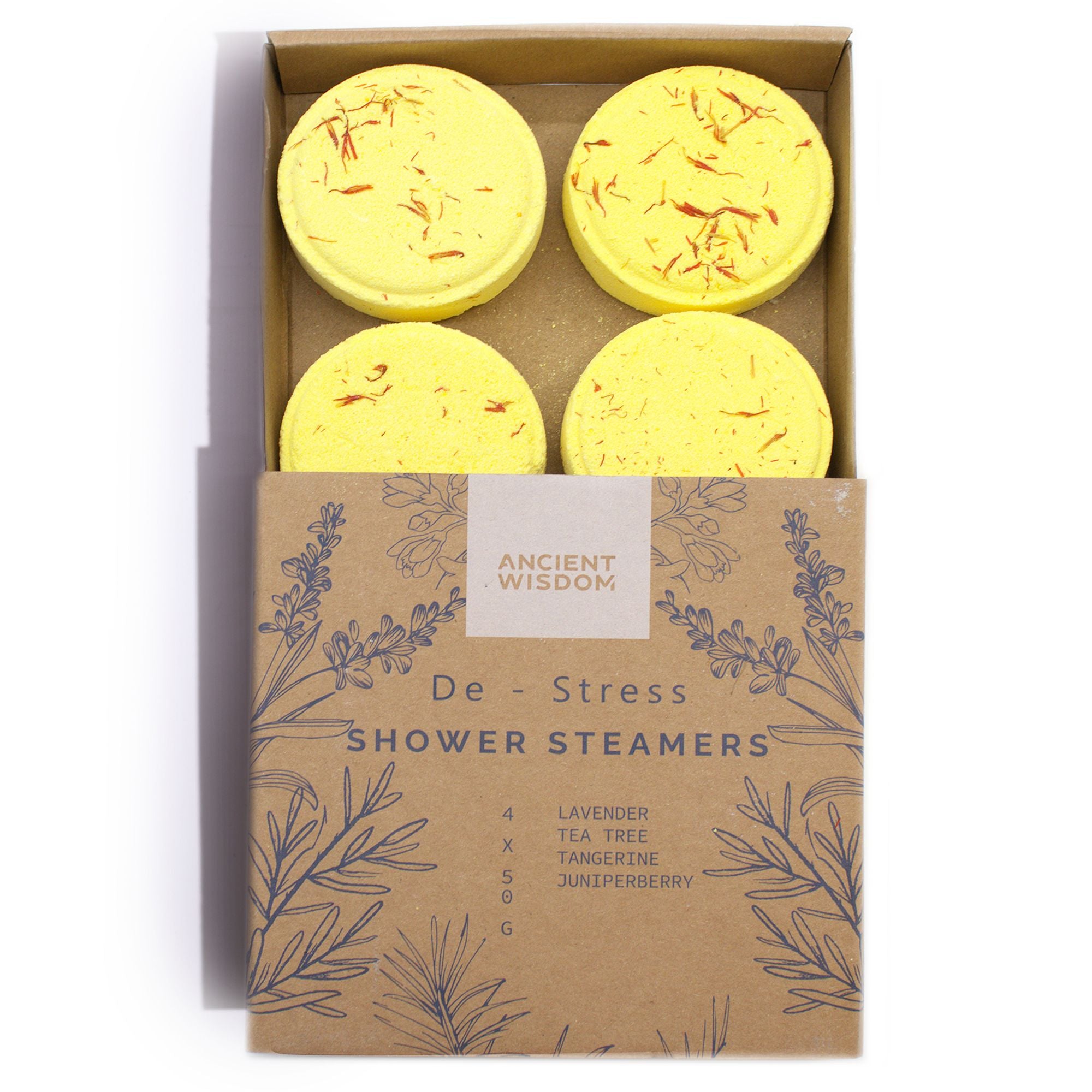 Zen Shower Steamers Gift Set for De Stress and Wellness Therapy