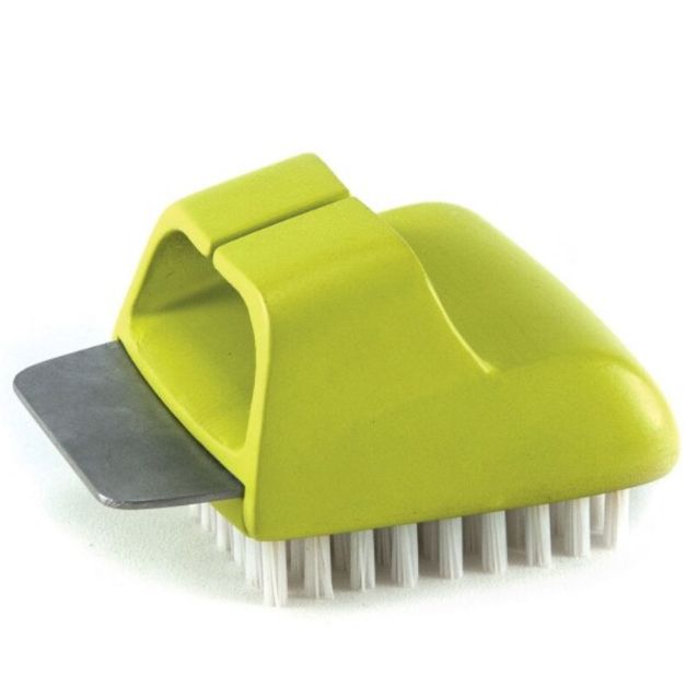 Himalayan Salt Block Cleaning Brush for Easy Maintenance in Colours
