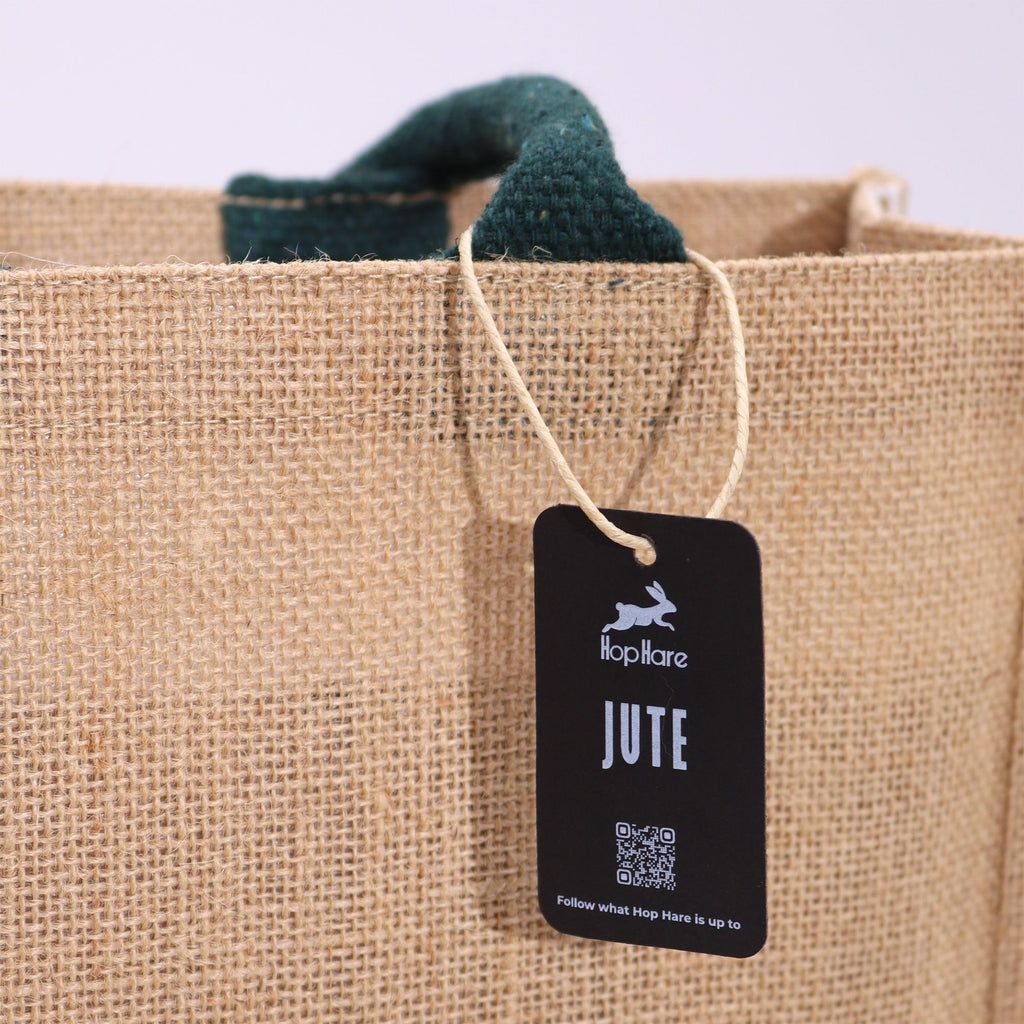 Hop Hare Jute Big Bag with I am Magical Design for Eco Fashion