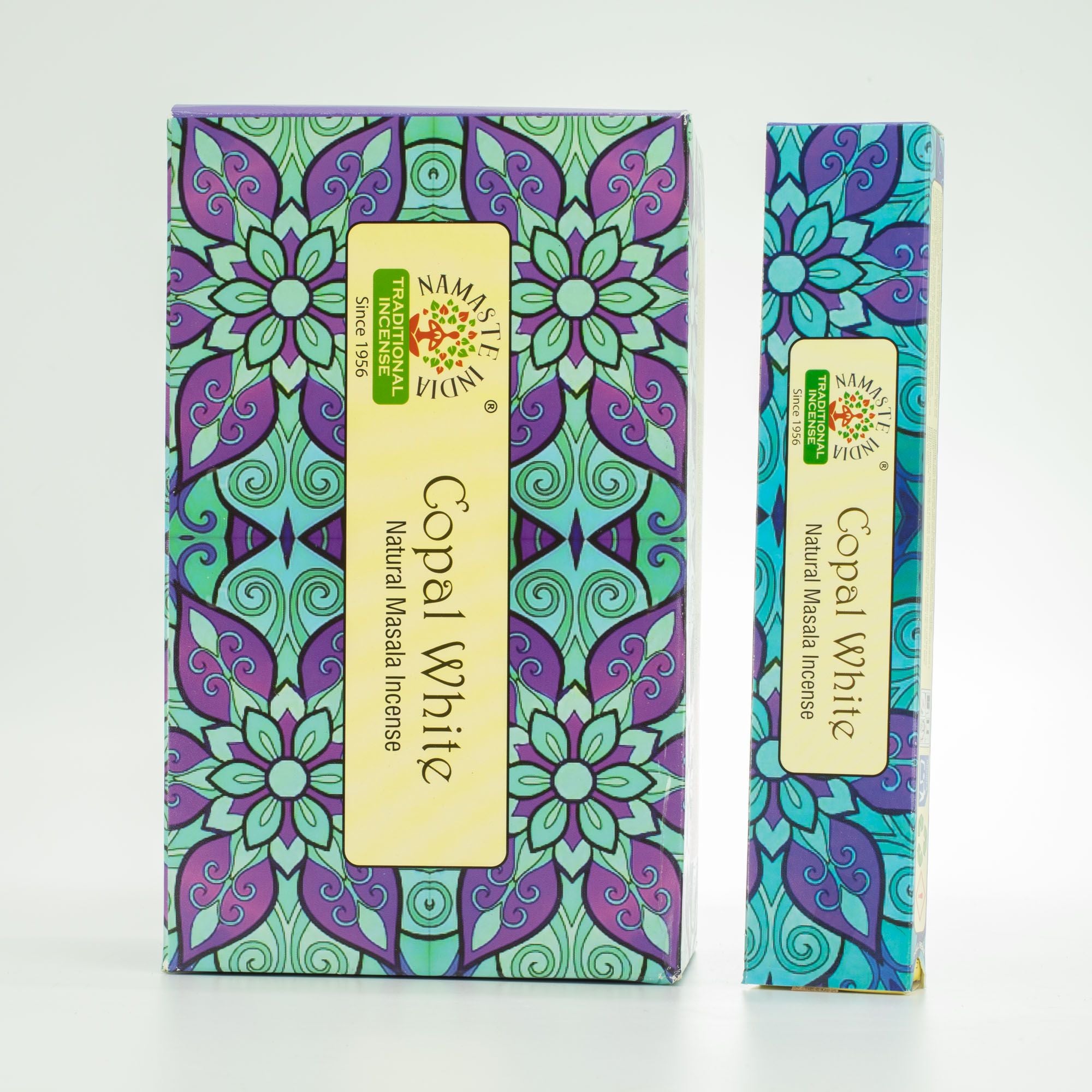 Namaste Mandala Masala Incense Sticks Copal White for Serenity