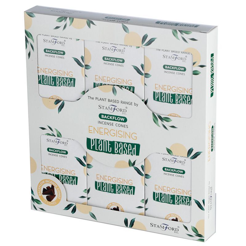 Energising Plant Based Backflow Incense Cones for Home Use