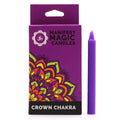 Manifest Magic Candles Pack of 12 in Violet for Crown Chakra