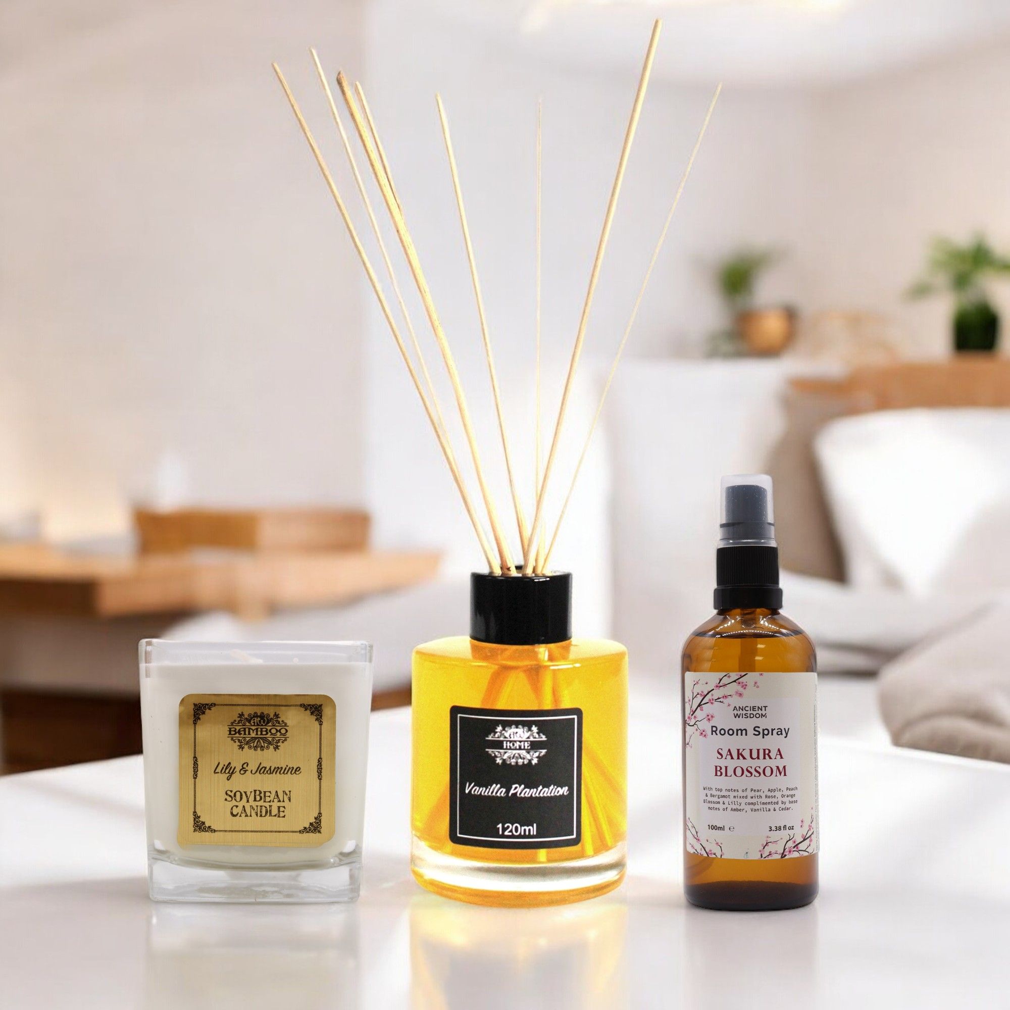 Scented Home Bundle for a Relaxing and Aromatic Experience at Home