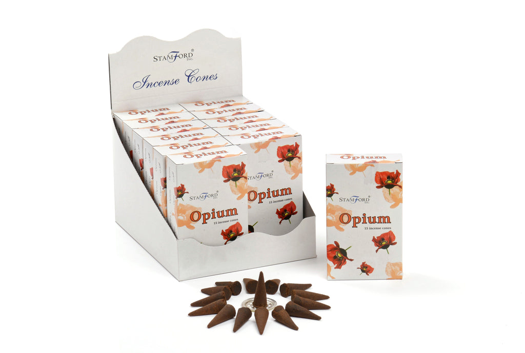 Opium Cones Stamford Premium Incense for Home Relaxation