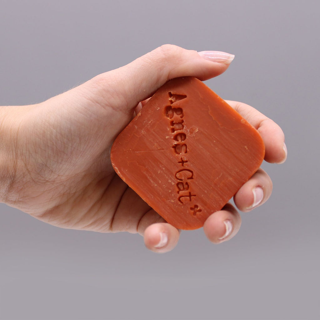 Agnes + Cat Pressed Peonies Solid Shampoo for Healthy and Shiny Hair