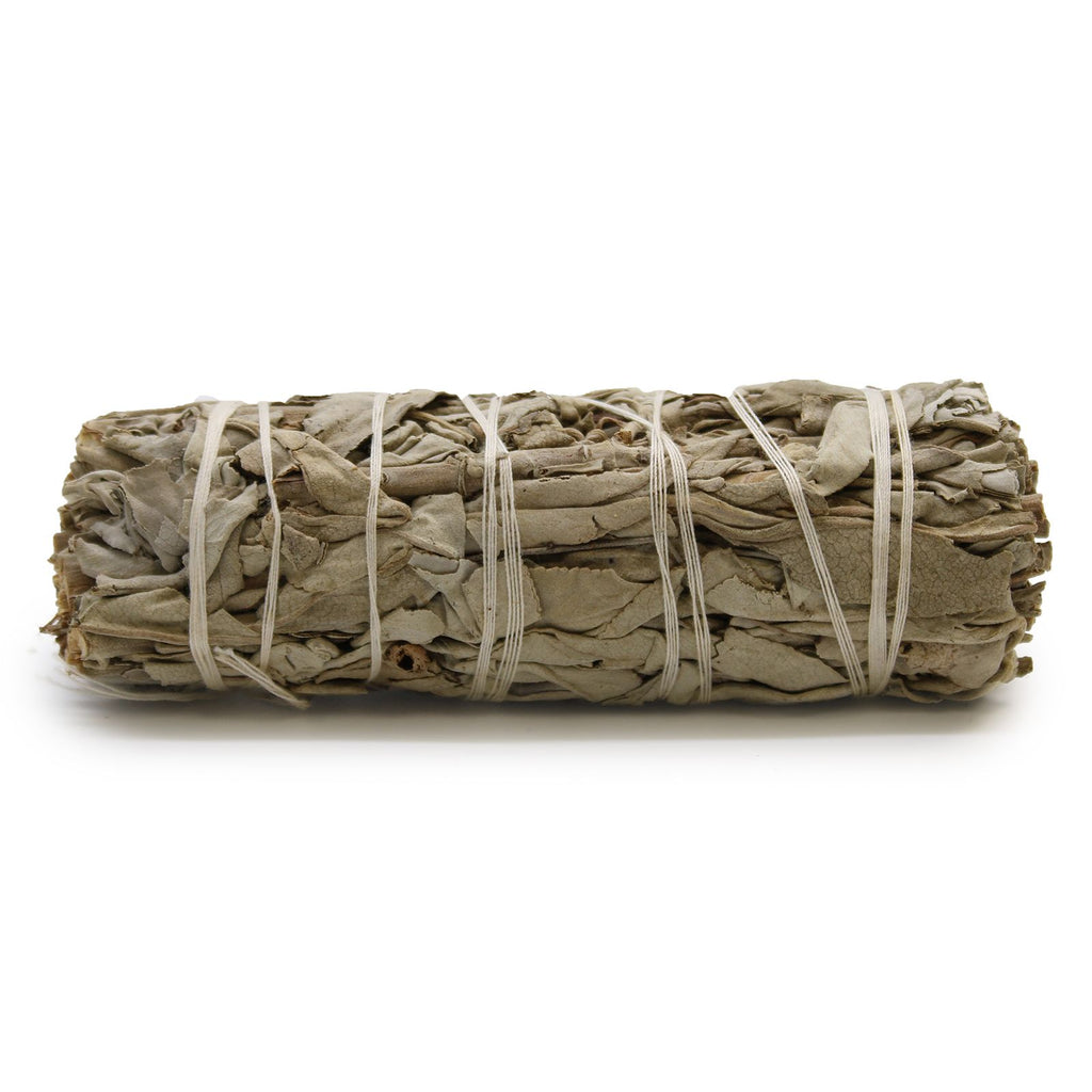 Smudge Stick White Sage and Sweetgrass 10cm for Home Cleansing