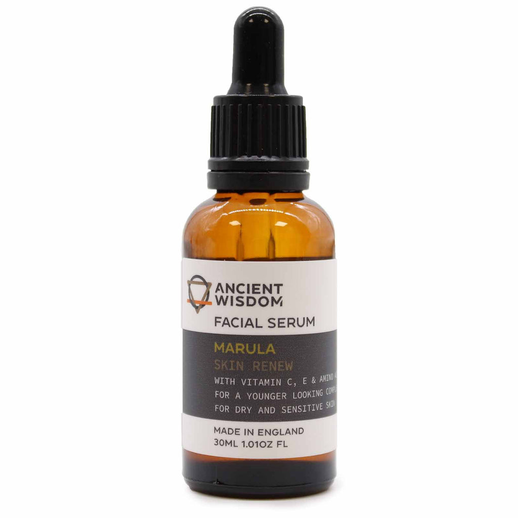 Marula Oil Serum for Youthful Skin with Vitamin C and E Benefits