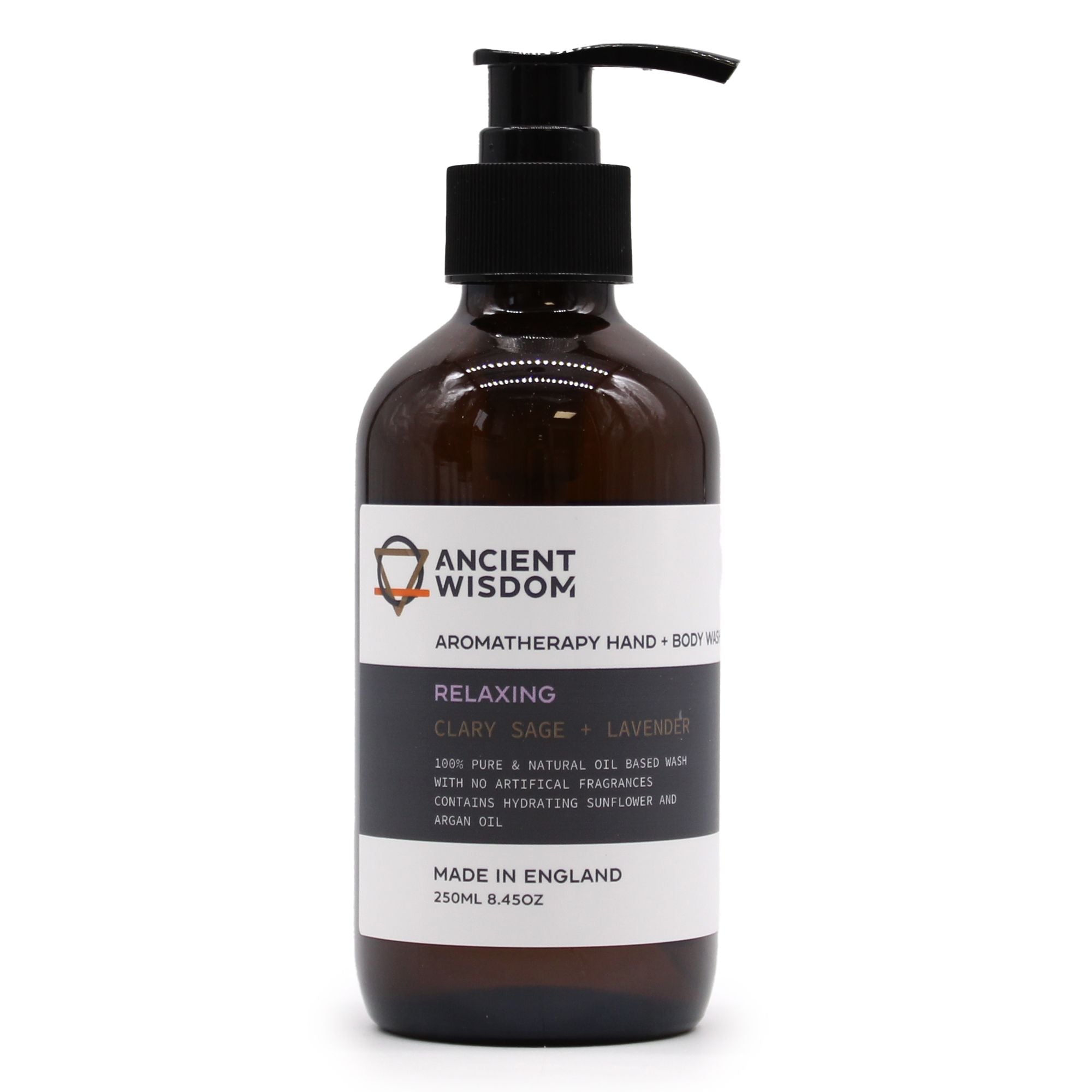 Clary Sage and Lavender Aromatherapy Hand and Body Wash 250ml