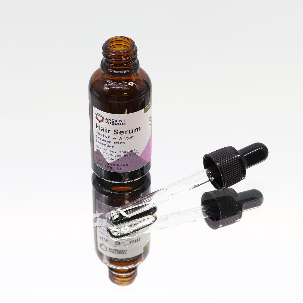 Organic Lavender Hair Serum 30ml for Nourished Hair Care