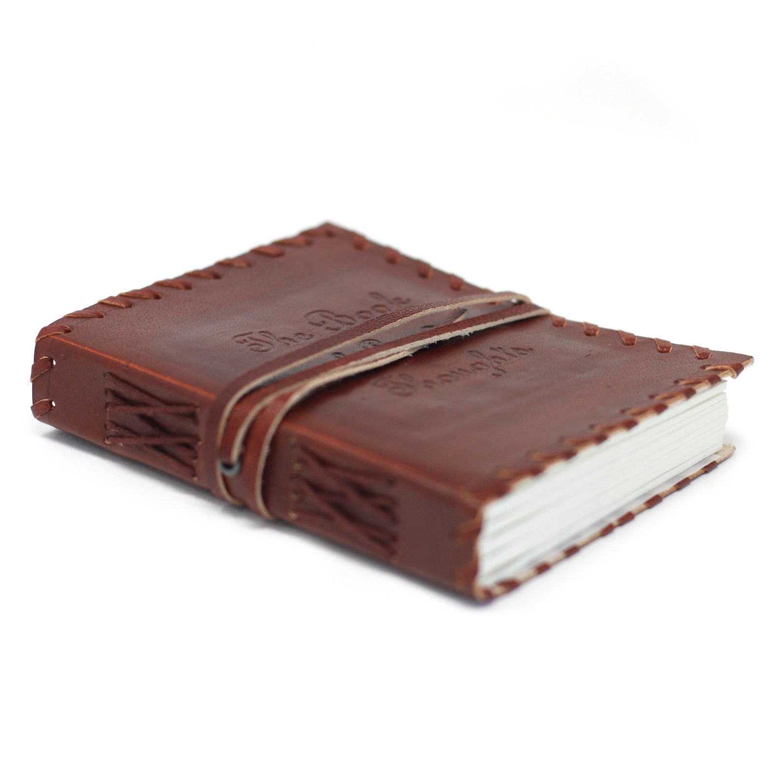 Leather Book of Thoughts with Wrap Notebook for Creative Minds